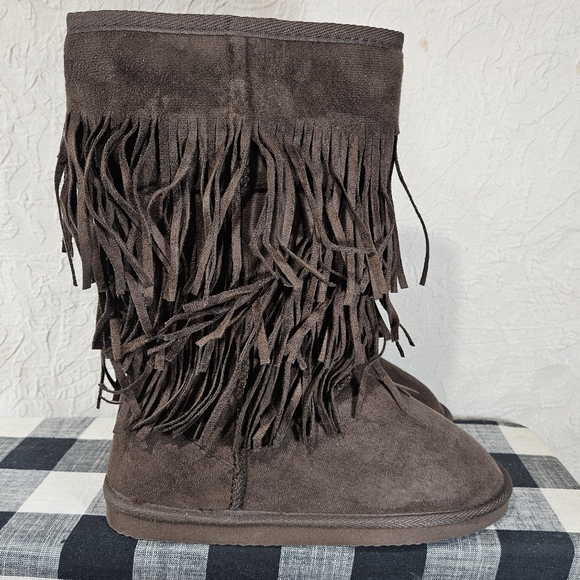 Silver Dew Women's Cozy-4 Moccosin Style Boot - Picture 5 of 10